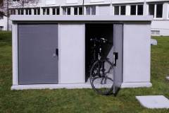 Fertiggaragen und Radboxen